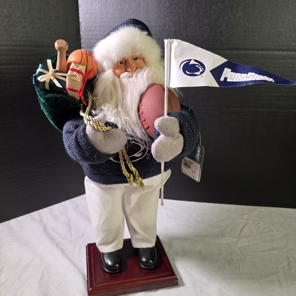Pennstate Satna's Workshop handcrafted collectible 15.5 Inch figurine‎